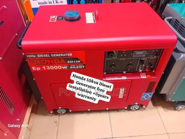 Steady Power Honda Diesel Generator 10kva Silent · Photo 1