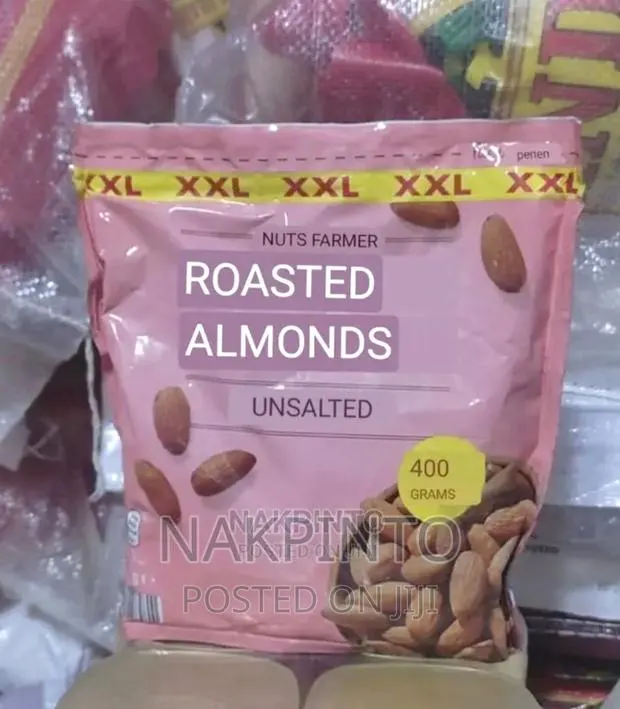 Roasted Unsalted Almond Nuts · Photo 1