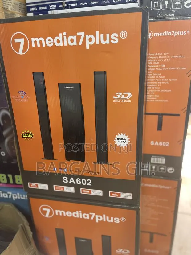 Media7plus Convertible Sound System and Soundbar (2in1) · Photo 1