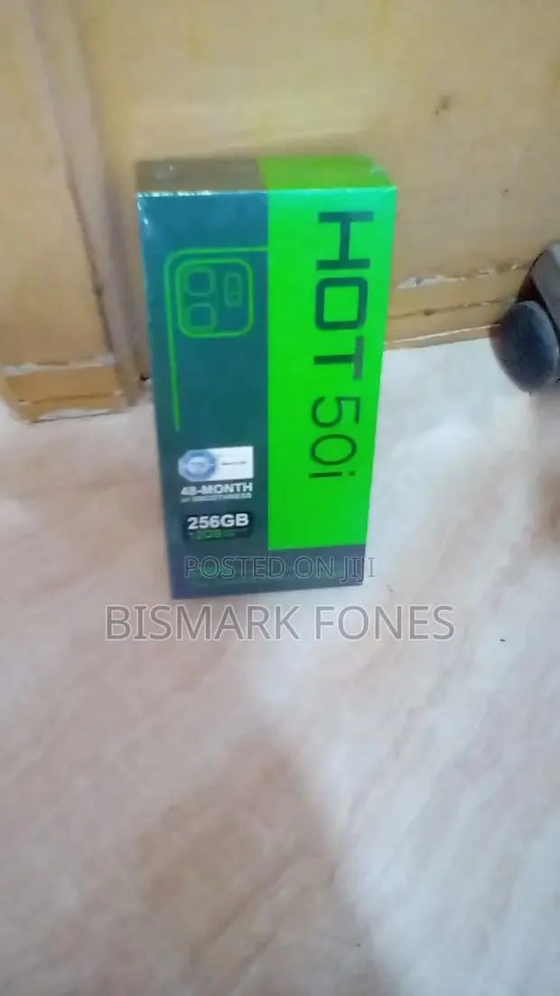 New Infinix Hot 50i 256 GB Black · Photo 1