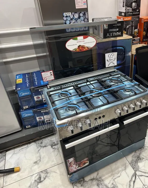 Unique Mediatech 60x90cm 5 Gas Burner(Gray) · Photo 1