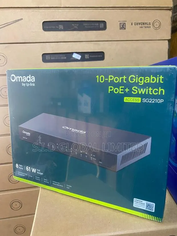 Tp-LIink Omada Sg2210p 10-Port Gigabit Smart Poe+Switch · Photo 1