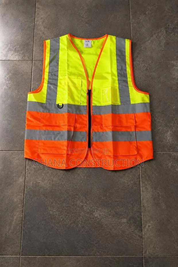 Hi Vis Reflective Safety Vest for Construction, Traffic & Security · Photo 1