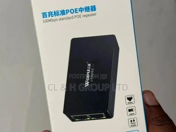 Ethernet (PoE) Repeater or Extender. · Photo 1