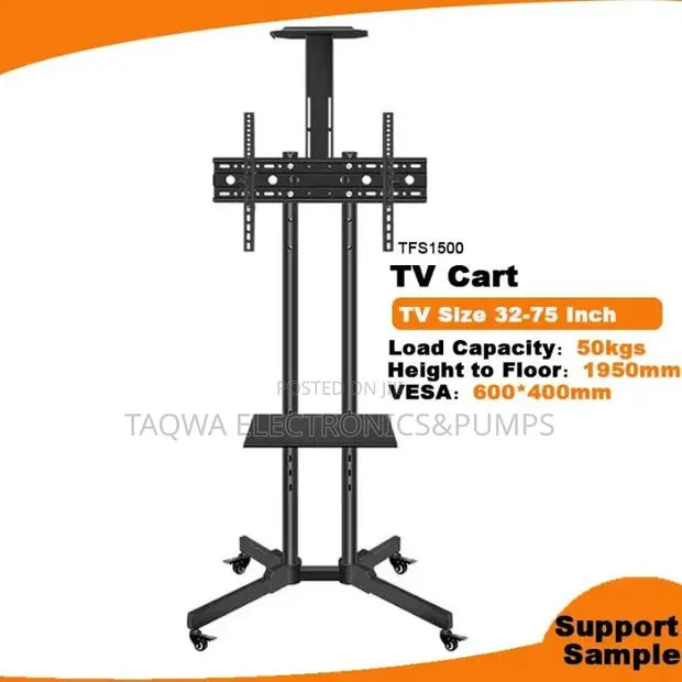 Modern 32-70 Inch Mobile TV Stand · Photo 1