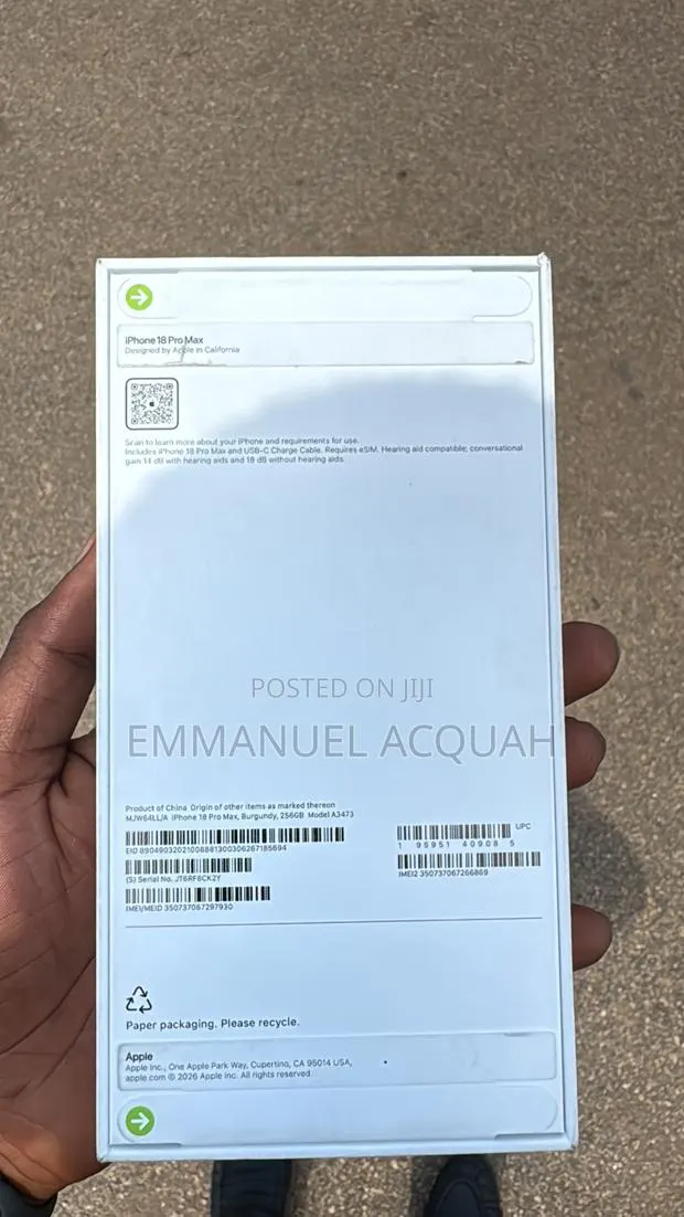 New Apple iPhone 18 Pro Max 256 GB · Photo 1