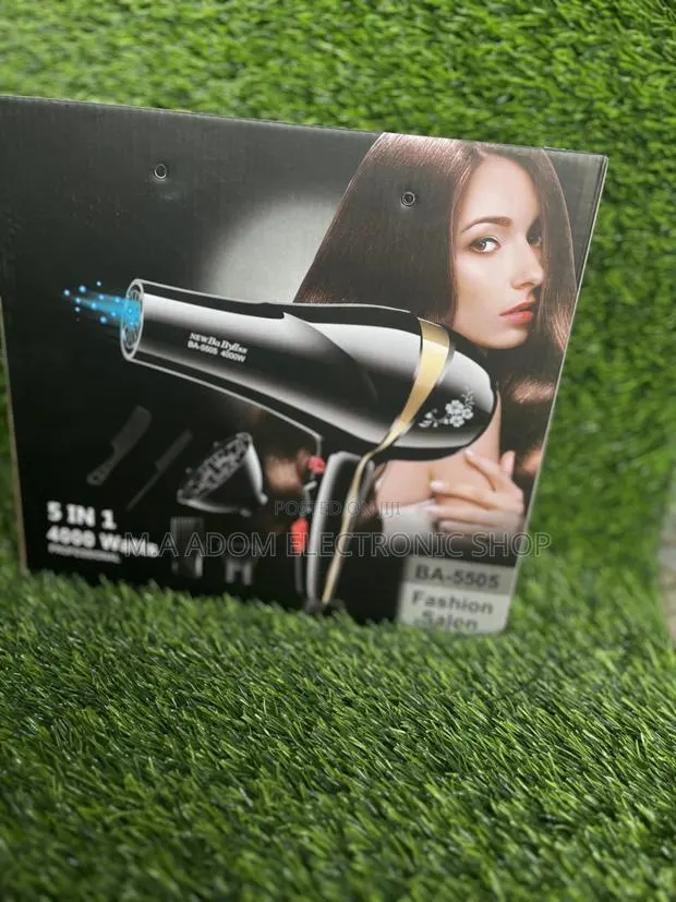 New Ba Byllss 4000watts 5 in 1 Professional Hair Dryer · Photo 1