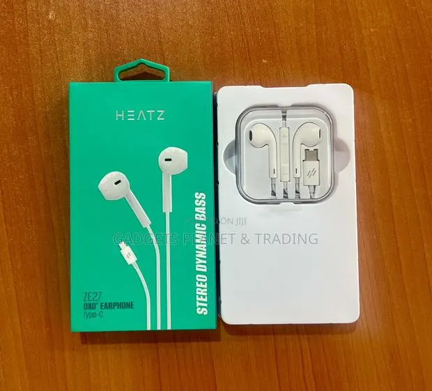 Heatz Stereo Dynamic Bass Type C Earphones - Ze27 · Photo 1