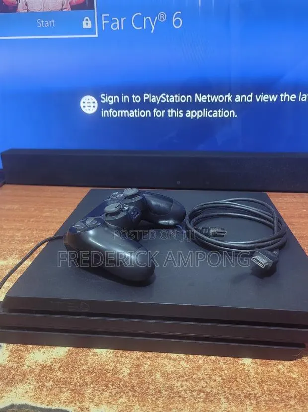 Ps4 Pro With 15 Games Jailbreak Very Neat · Photo 1