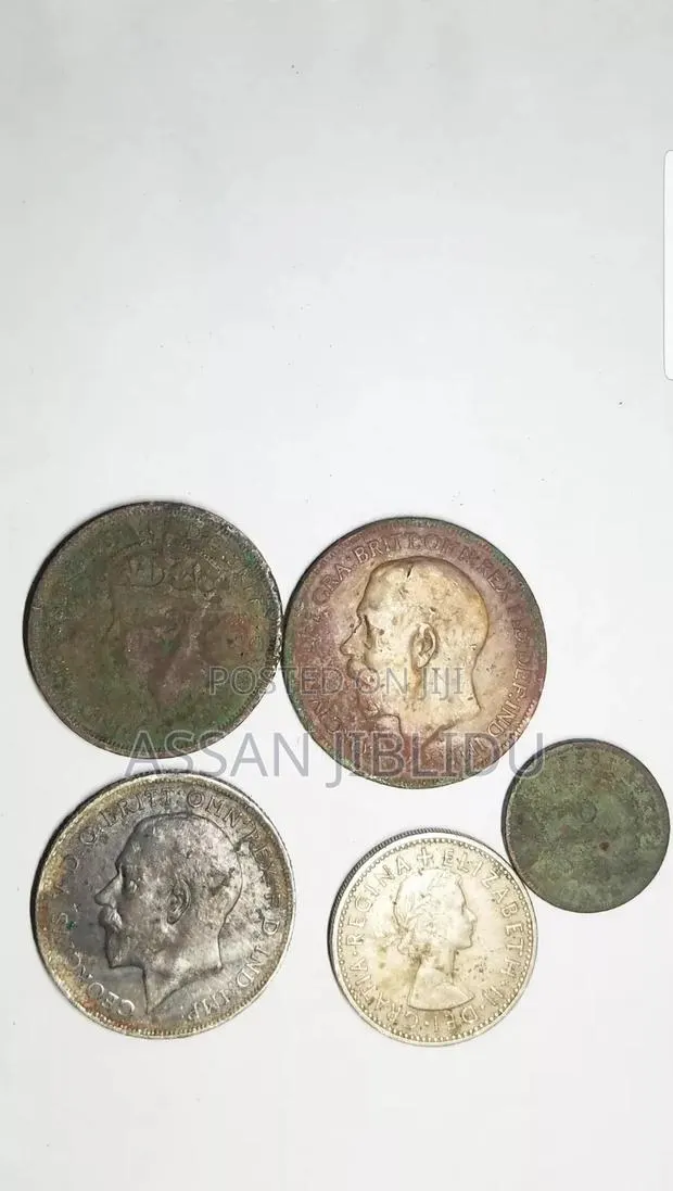 “1919 King George v Silver Shilling- Rare Old British Colonial Coin” · Photo 1