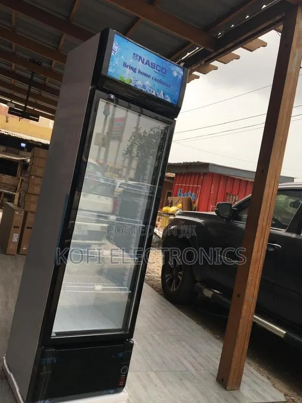 Nasco 358l Showcase Fridge Efficient Cooling Elegant Display · Photo 1