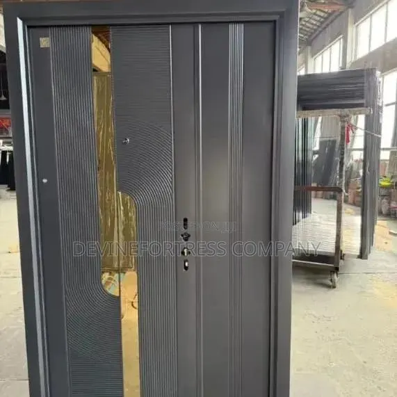 High Quality Gold and Gray Design Paladin Turkish Door · Photo 1