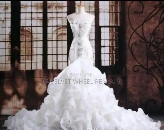 Luxury Crystal Wedding Gown Lace. Straight From Usa. · Photo 1