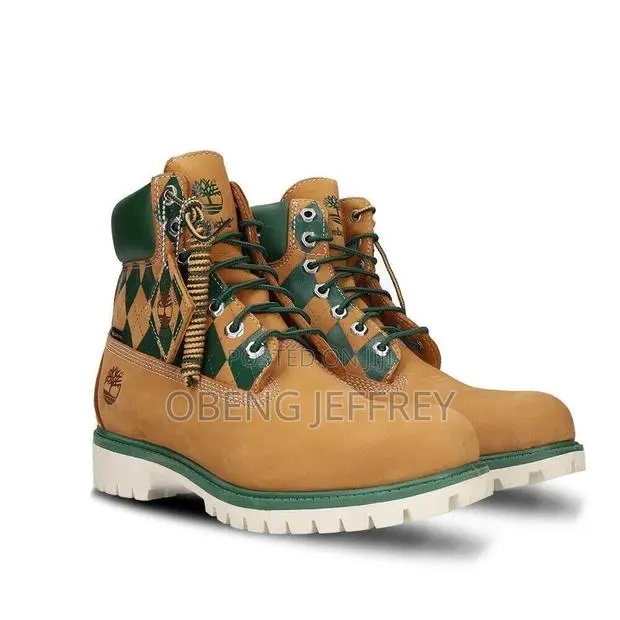 Original Timberland Boot Green/Yellow · Photo 1