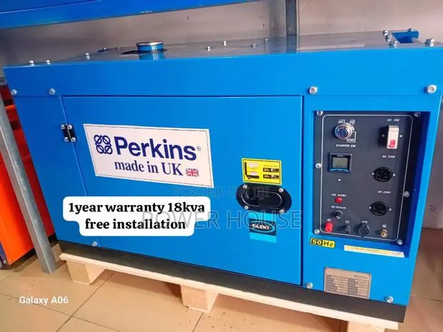 Tycoon Omega Force 18kva Perkins Diesel Generator 18kva · Photo 1
