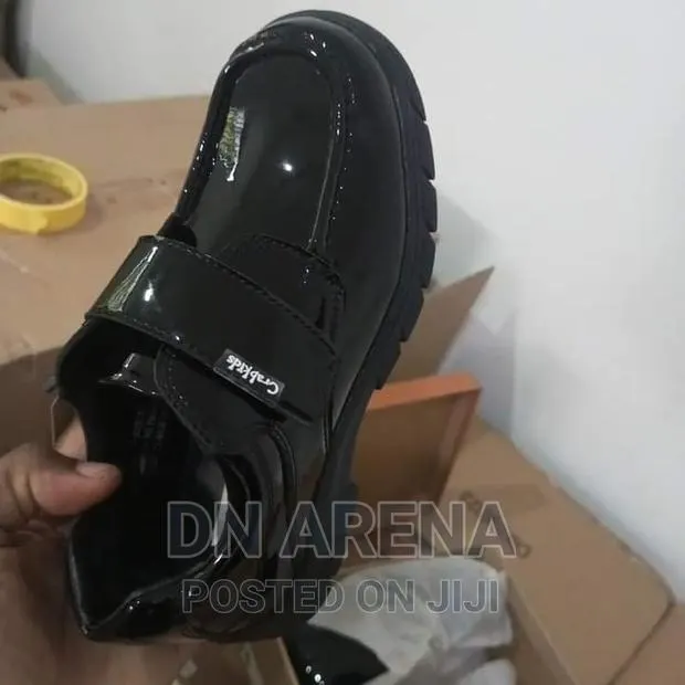 Premium Patent Leather Boys Black Shoes Size 26 to 42 · Photo 2