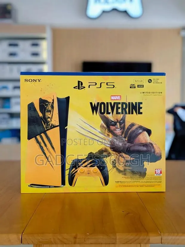 Sony PlayStation 5 Slim Digital 825GB (Wolverine Limited Edition) · Photo 1