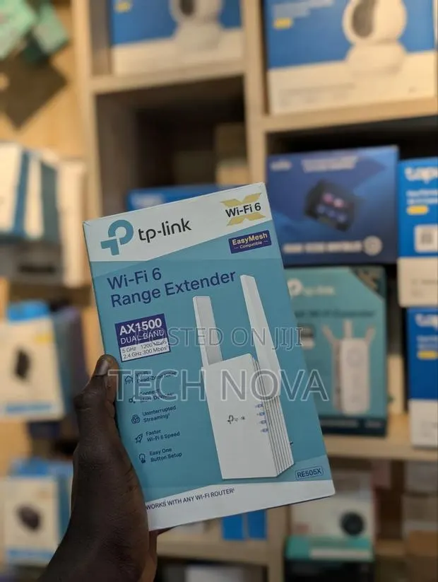TP-Link AX1500 WiFi 6 Extender, WiFi Booster, WiFi Repeater · Photo 1