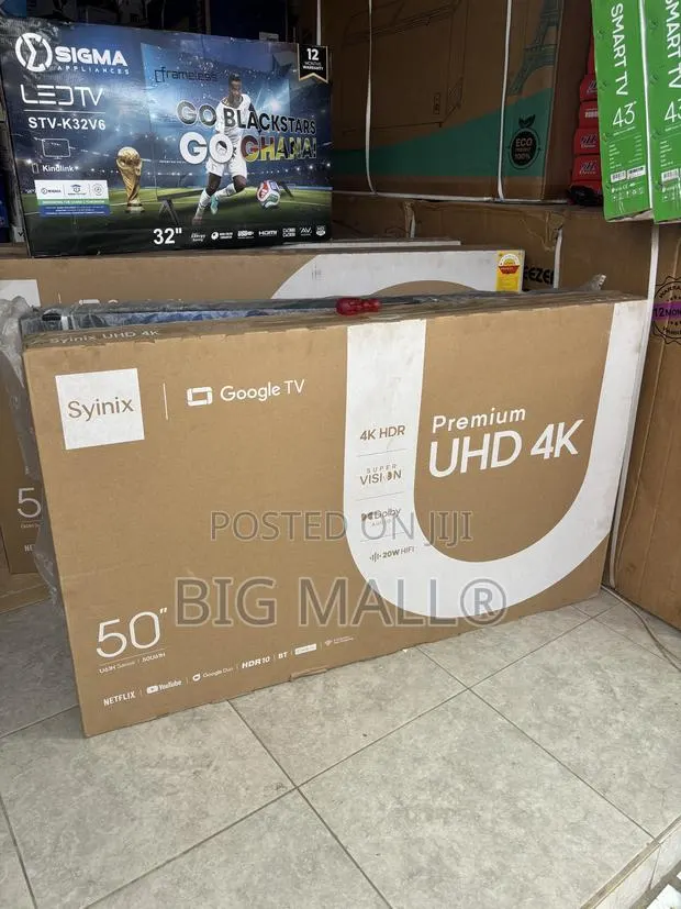 Syinix 50 Inch Smart Qled Television · Photo 1