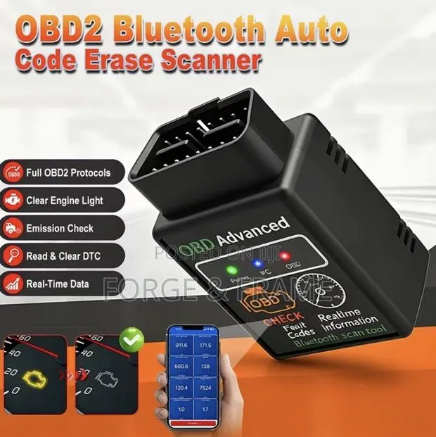 OBD2 Bluetooth Auto Code Erase Scanner · Photo 1