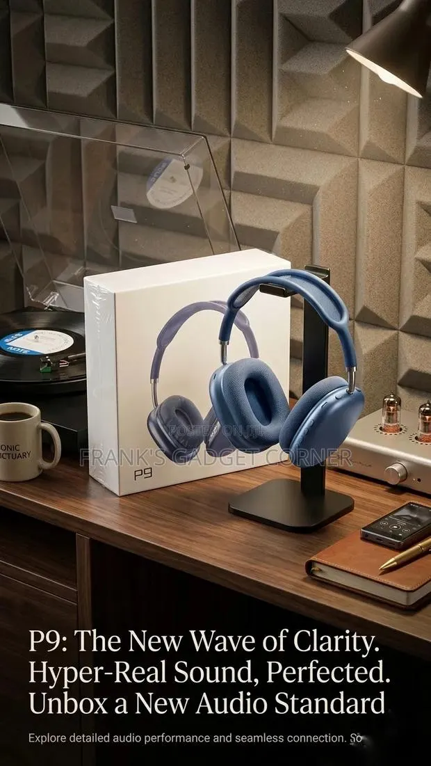 P9 Wireless Headphones · Photo 1