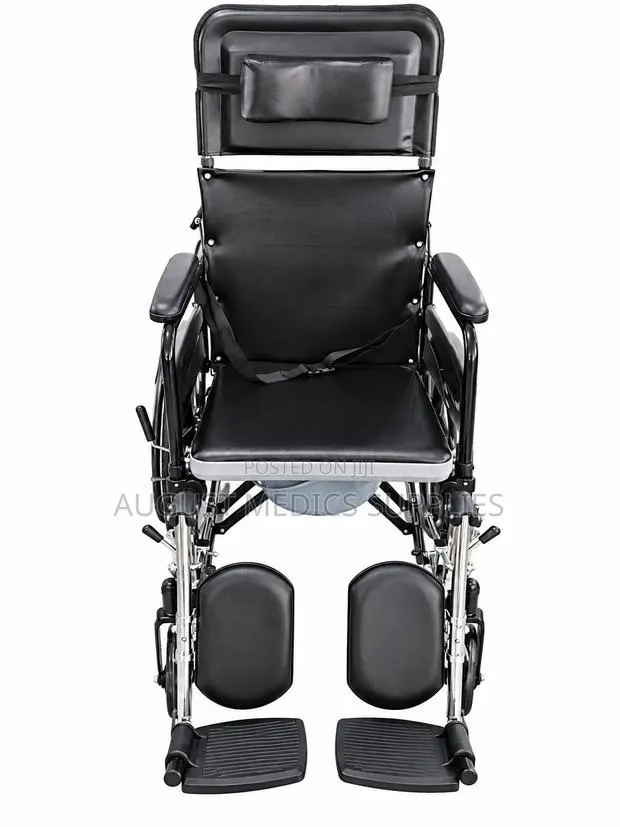 Commode Wheelchair Long Back · Photo 1