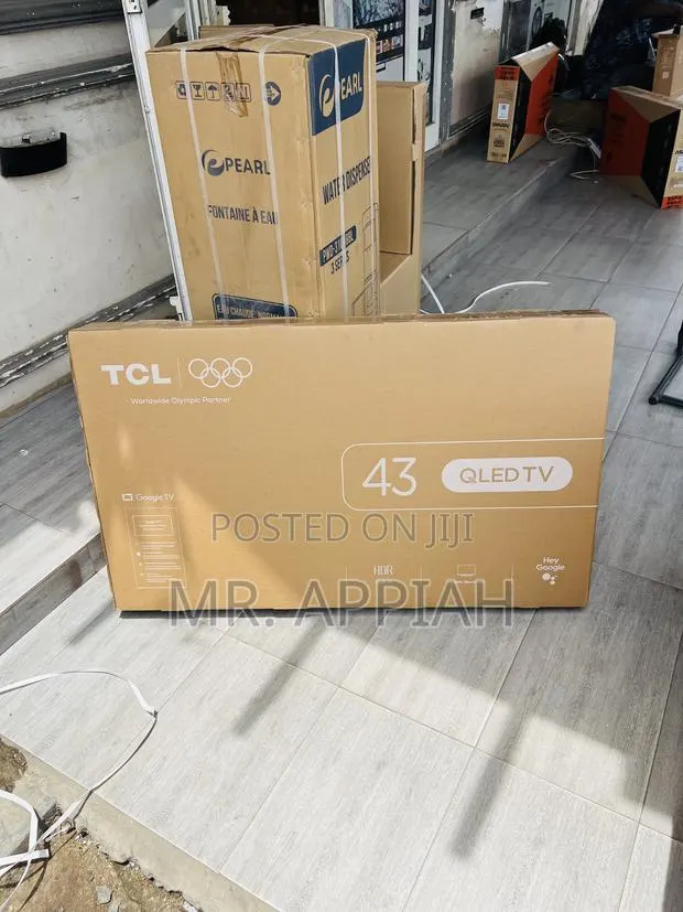Super Original TCL 43 Inch Qled Smart Television(Black) · Photo 1