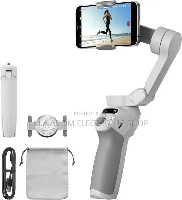DJI Osmo Mobile SE Intelligent Gimbal, 3-Axis Phone Gimbal, · Photo 1