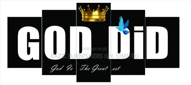 The Amazing Grace Wall Arts 5 Panels Framed Canvas · Photo 2
