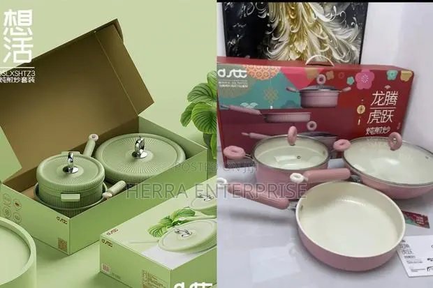 Ceramic Coating Non-Stick Pan Set · Photo 1