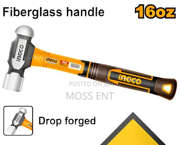 Ball Pein Hammer 16oz 450g - Hbph81016 · Photo 1