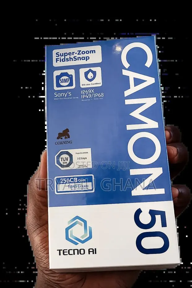 New Tecno Camon 50 256 GB Blue · Photo 1