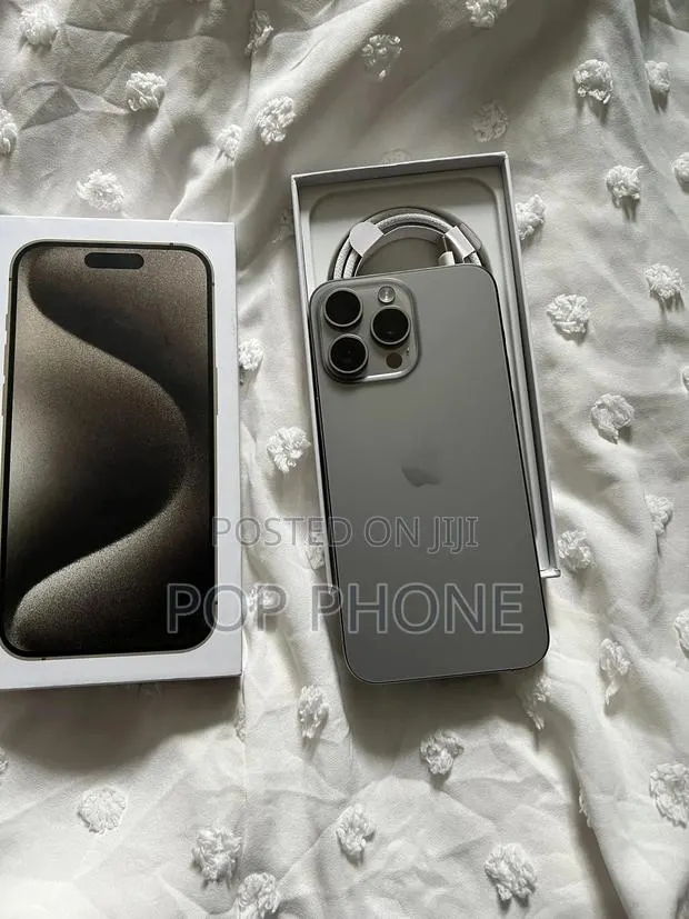 Apple iPhone 15 Pro Max 256 GB Silver · Photo 1