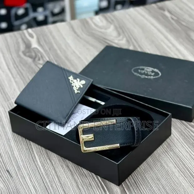 Quality Wallet and Belt - Perfect Gift for Him