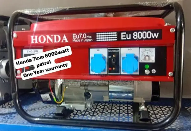 Pullstart Honda 7kva 8000watt Petrol Generator 7.0kva · Photo 1