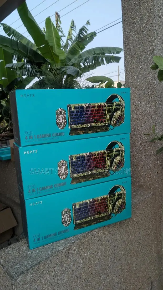 Heatz Zk31 4-in-1 Gaming Combo · Photo 1