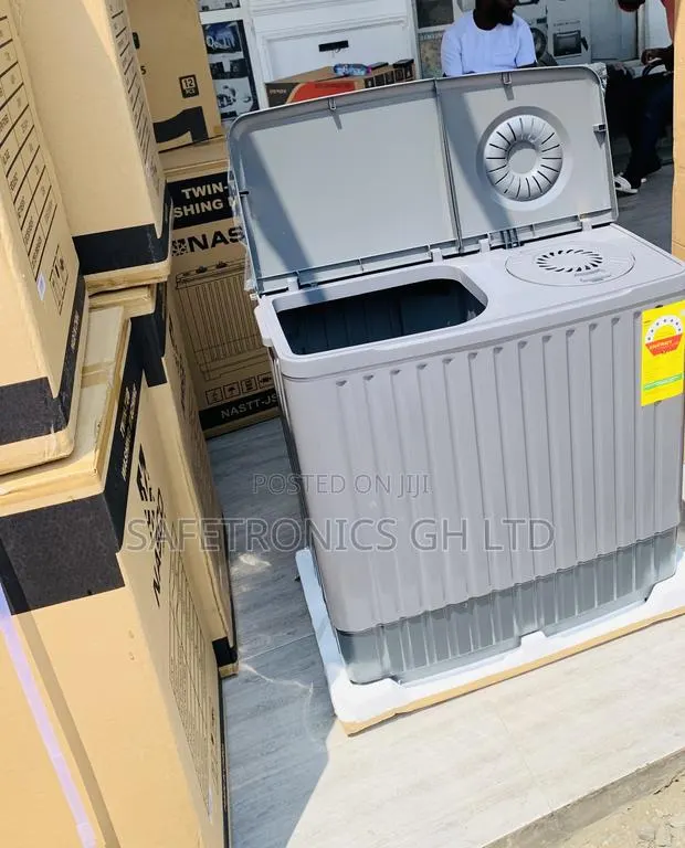 Super Good Grey Nasco 11KG Twin Tub Washing Machine NAS-11-TW · Photo 1