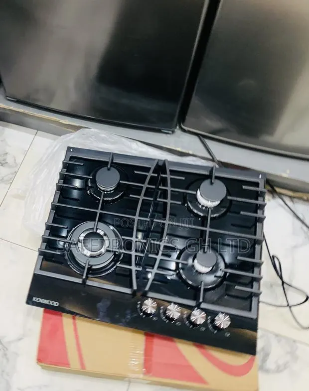 Shop Classic Inbuilt 60cm Black Kenwood 4 Gas Hob · Photo 1