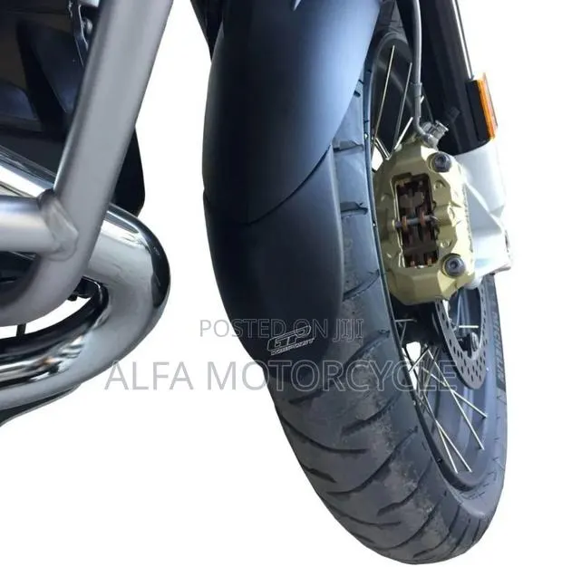BMW R1200GS / R1250GS Adventure Front Fender Extender – Black · Photo 1