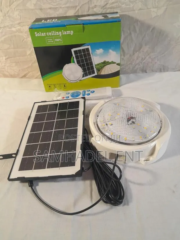 40watts Rechargeable Solar Ceiling Light With Remote Control · Photo 1