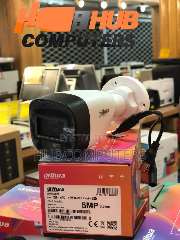 Dahua (Dh-Hac-Hfw1509clp-a-Led-0360b-S24) 5mp Color Bullet · Photo 1