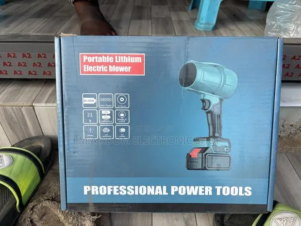Jet Dry Mini Blower 38000 Air Blower Super Fan Turbo Battery Powered · Photo 1