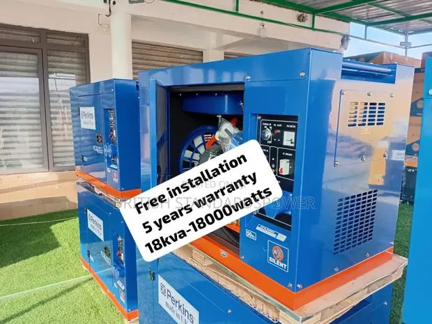 Vital Power Source 18kva Silent Perkins Diesel Generator · Photo 1