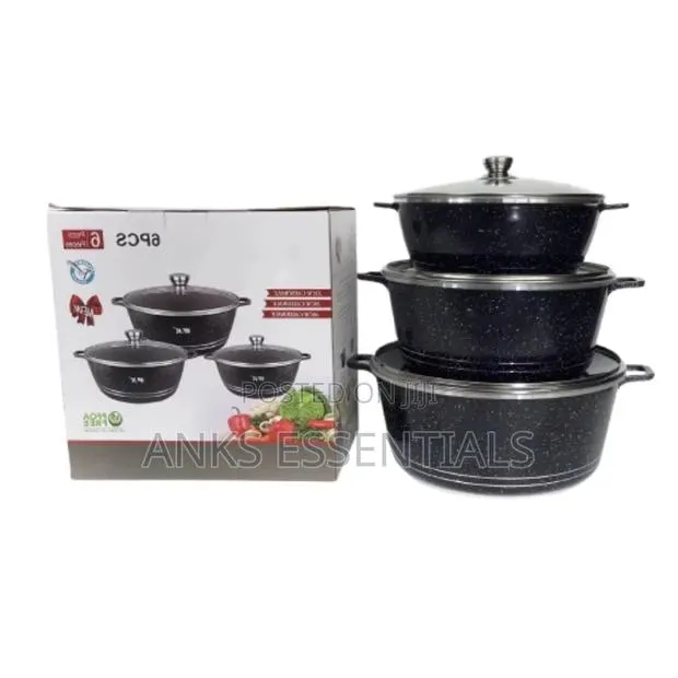 Complete Wk 6pcs Casserole Set – Non-Stick Efficient · Photo 1