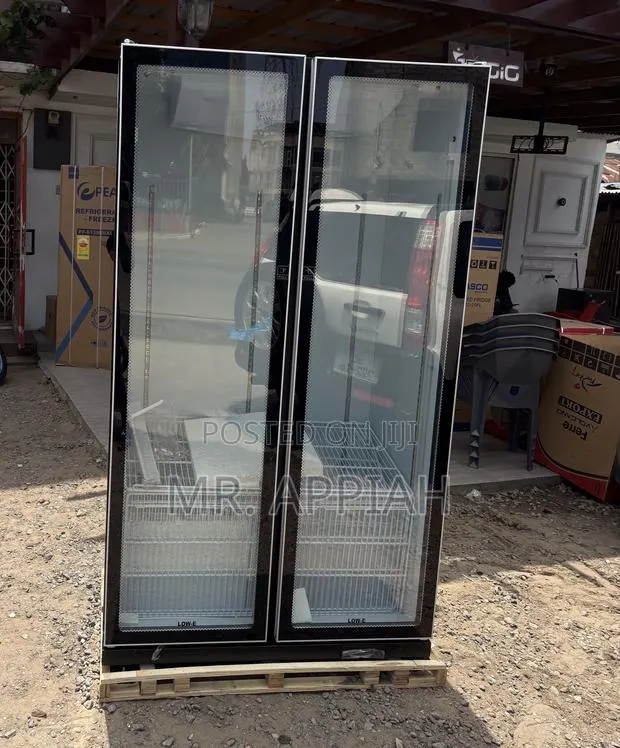 Buy Affordable Pearl PVC-801-27AA 2 Door Display Fridge(Glass Door) · Photo 1