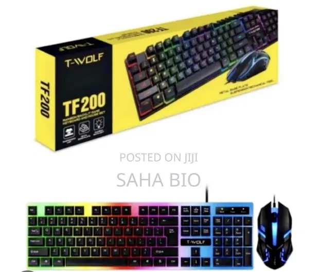 Brand New T- Wolf Tf200 Keyboard and Mouse · Photo 1