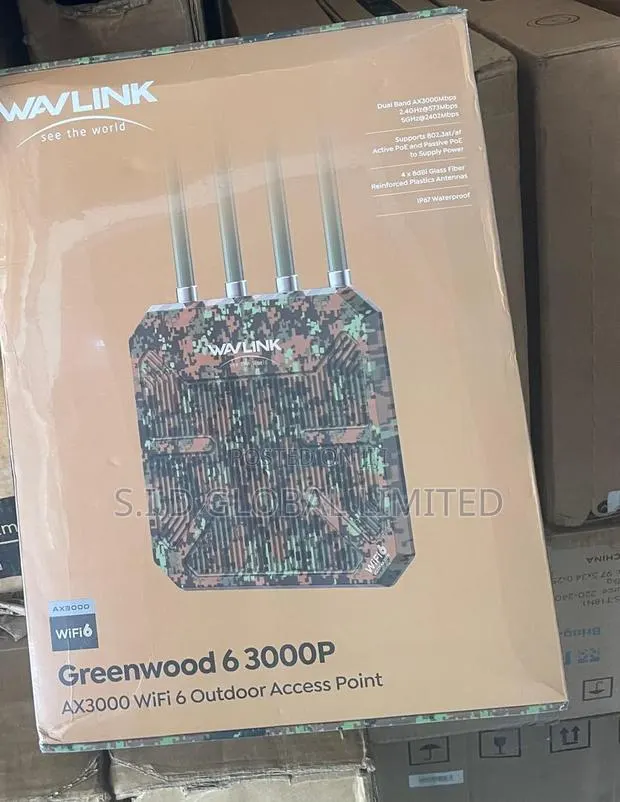 Wavlink Greenwood Dual Band Ax3000 Outdoor Ap · Photo 1