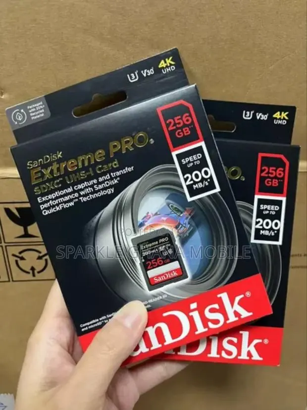 San Disk Ultra SDXC Memory Card (256gig) · Photo 1