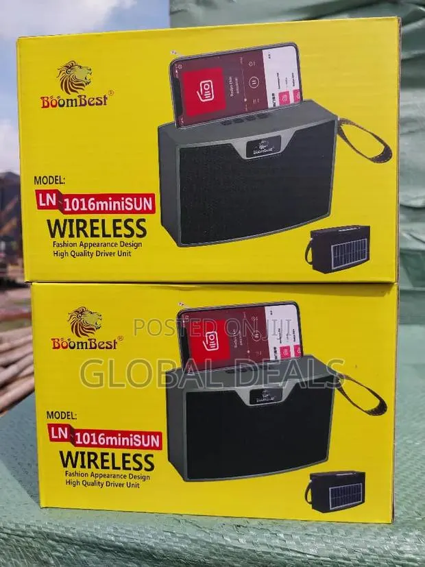 BoomBest LN-1016miniSUN Solar Wireless Speaker - Bluetooth Speaker · Photo 1