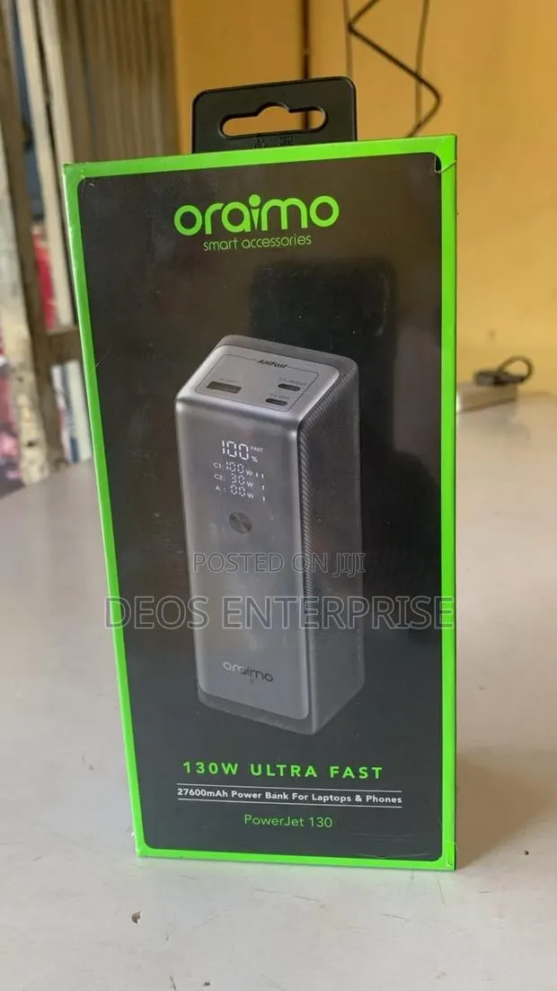 Oraimo PowerJet 130 Laptop Bank · Photo 1